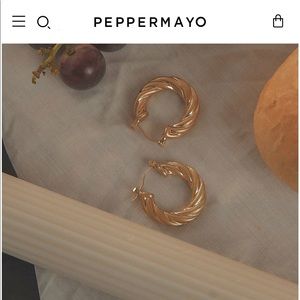 Twisted Hoop Earrings